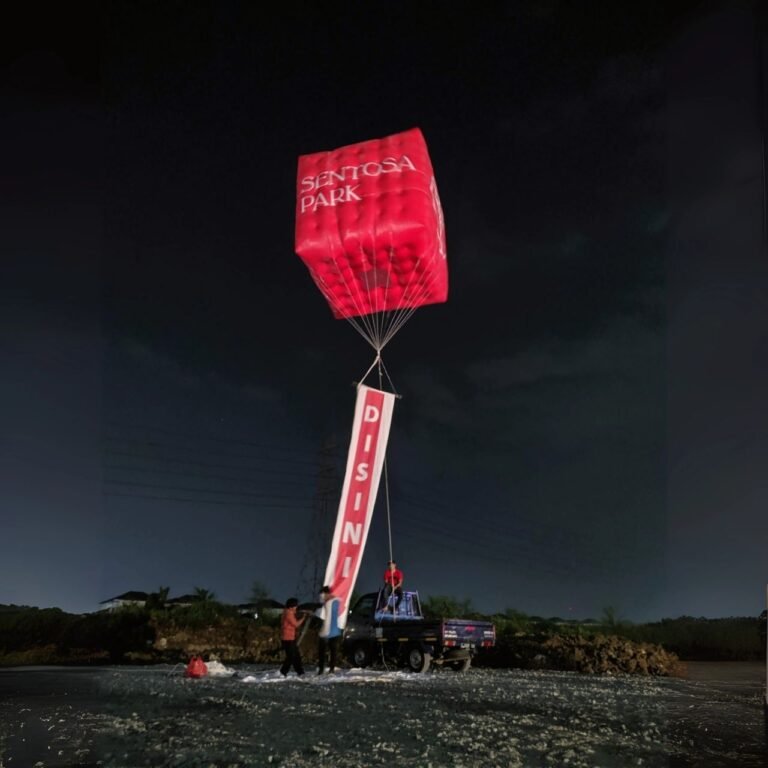 balon udara promosi