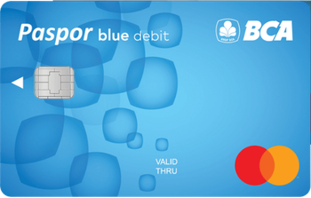 debit bca blue