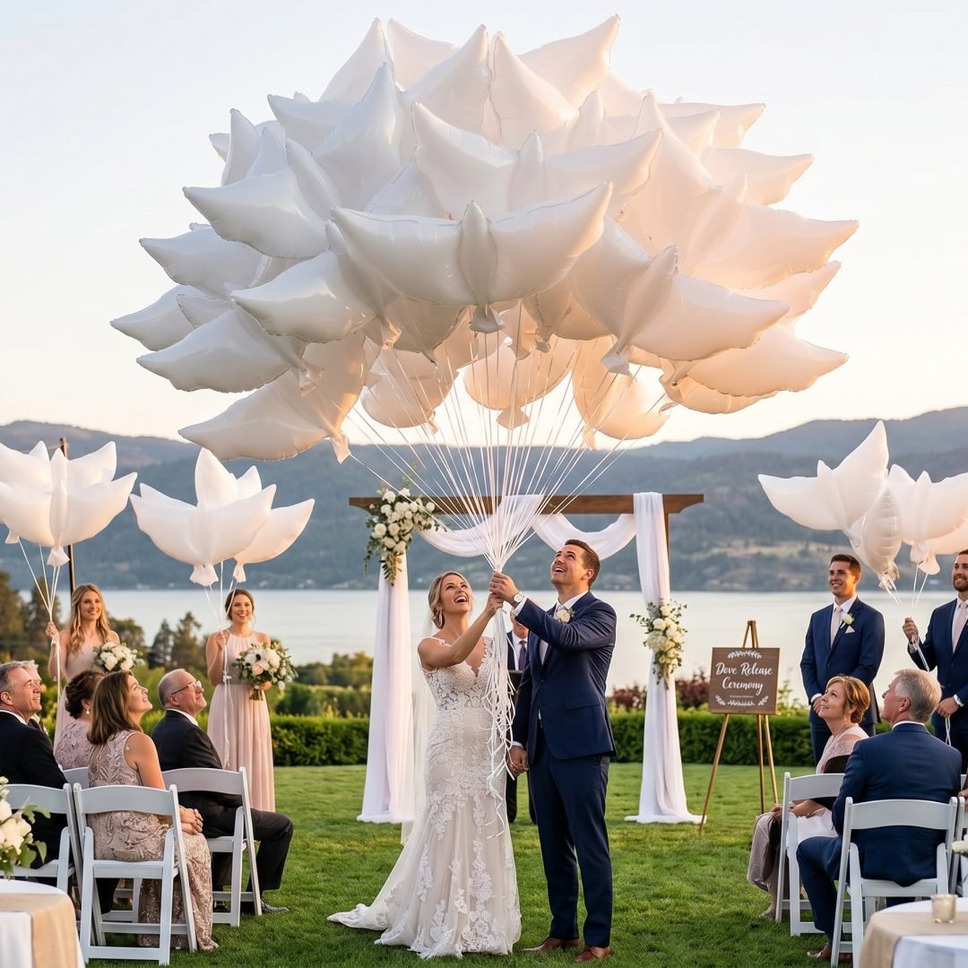 balon gas helium wedding balon foil merpati